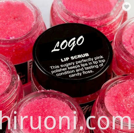 custom logo lip scrub 